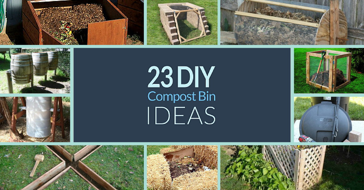 23 Ingenious Diy Compost Bin Ideas Backyard Growers