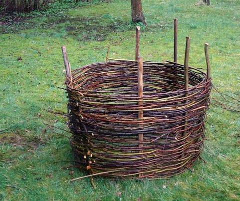 Weave Your Own Compost Bin
